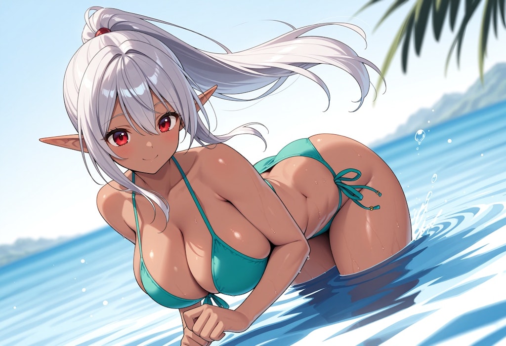 褐色エルフさん・われは海の子