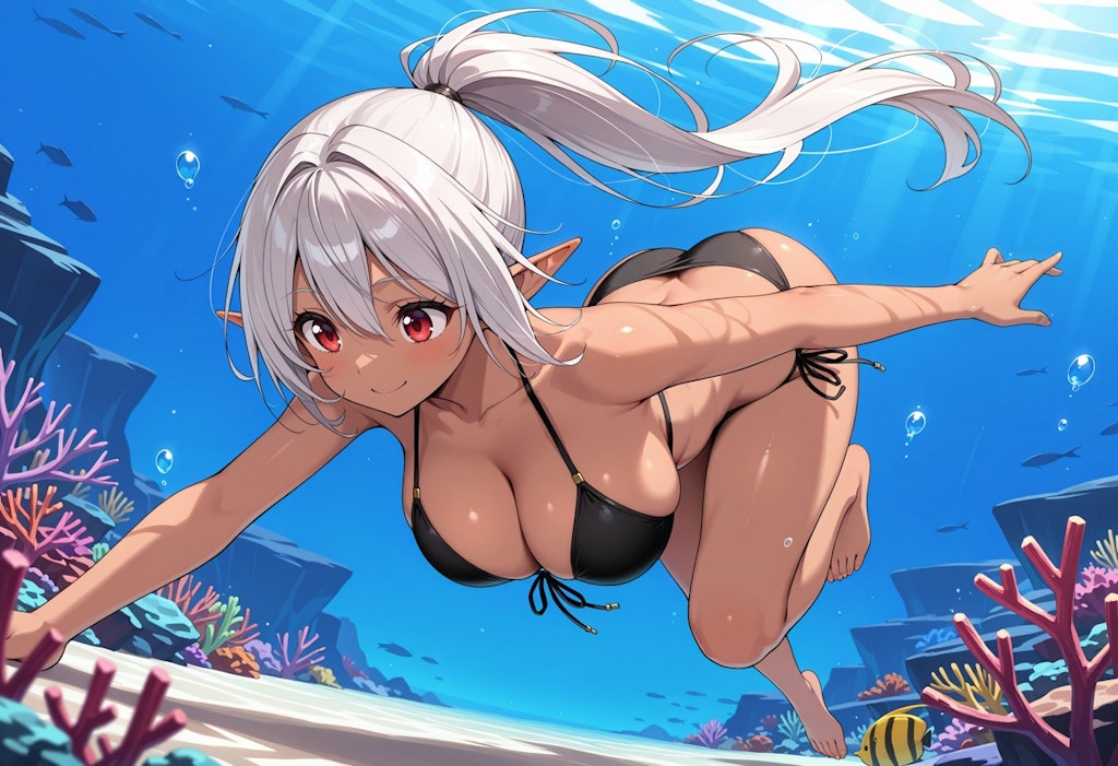 褐色エルフさん・われは海の子
