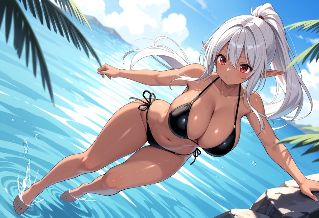 褐色エルフさん・われは海の子