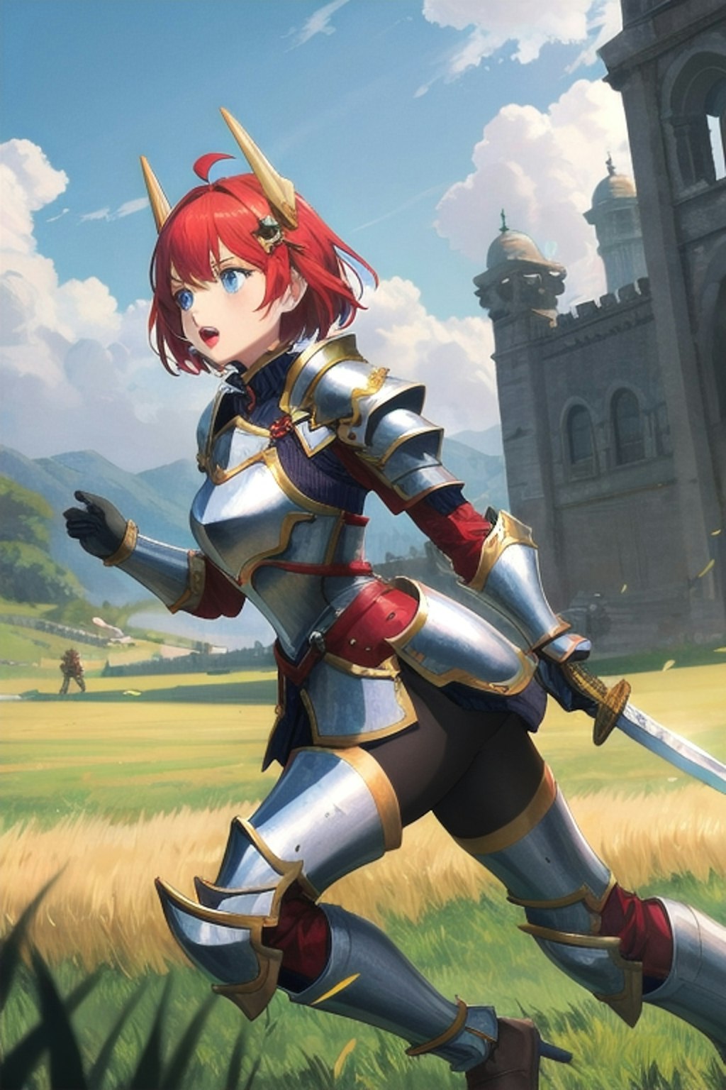 女騎士さん