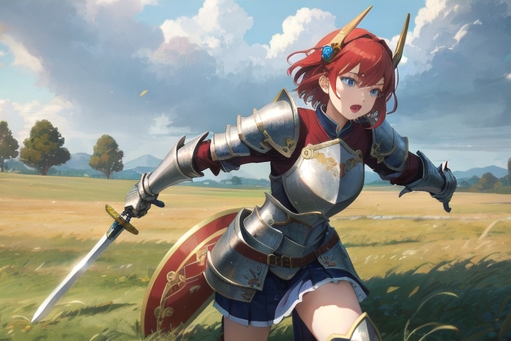 女騎士さん