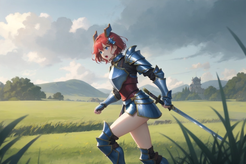女騎士さん