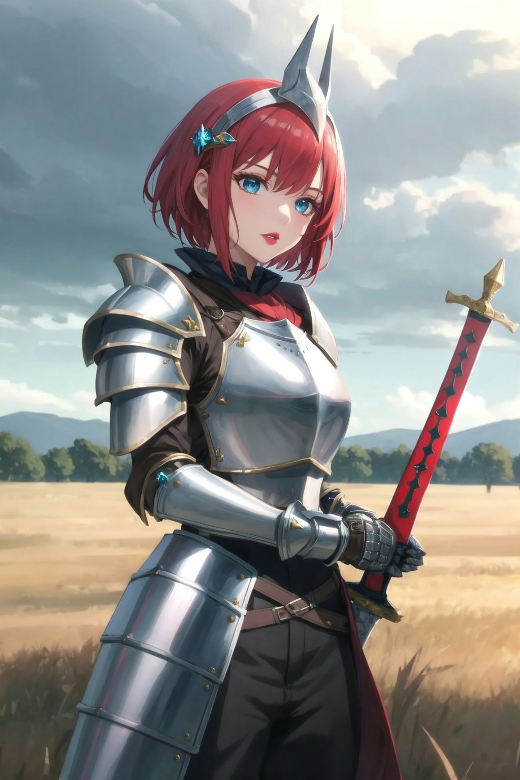 女騎士さん