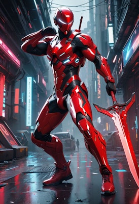 Red Swordman