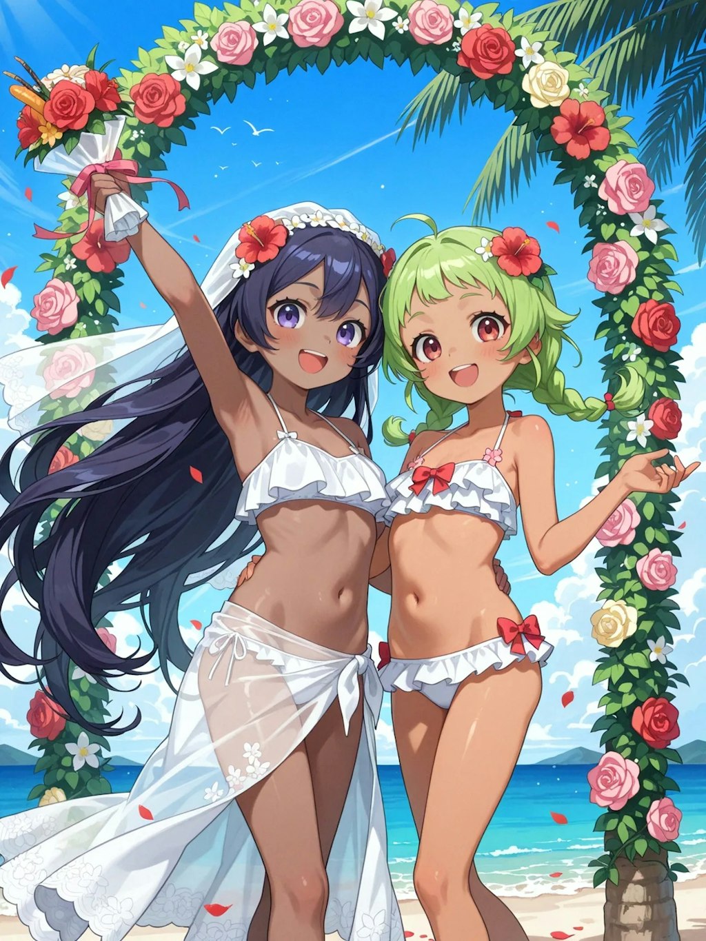 南国の花嫁たち