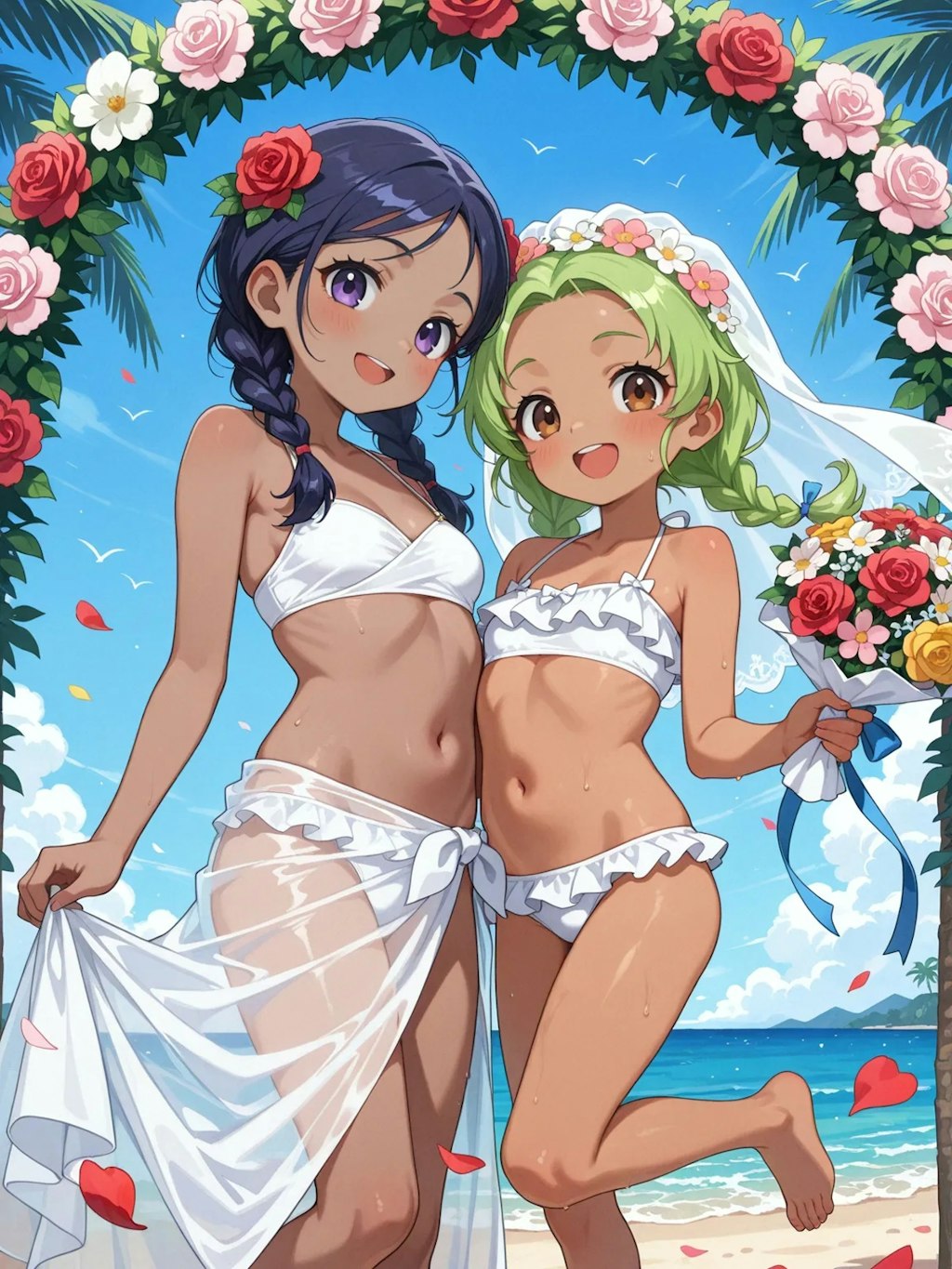 南国の花嫁たち
