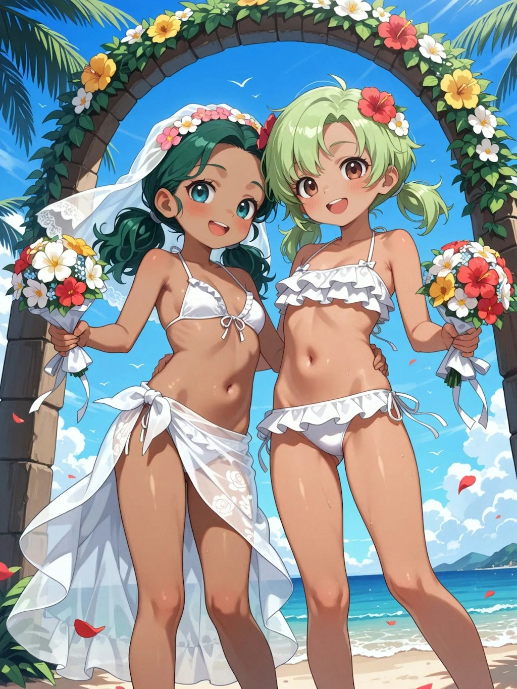 南国の花嫁たち