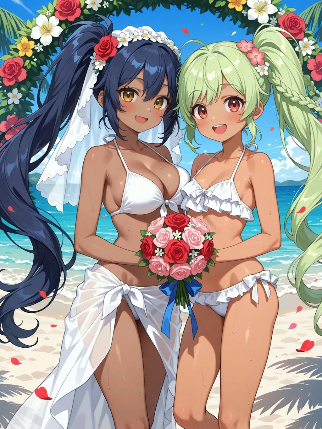 南国の花嫁たち