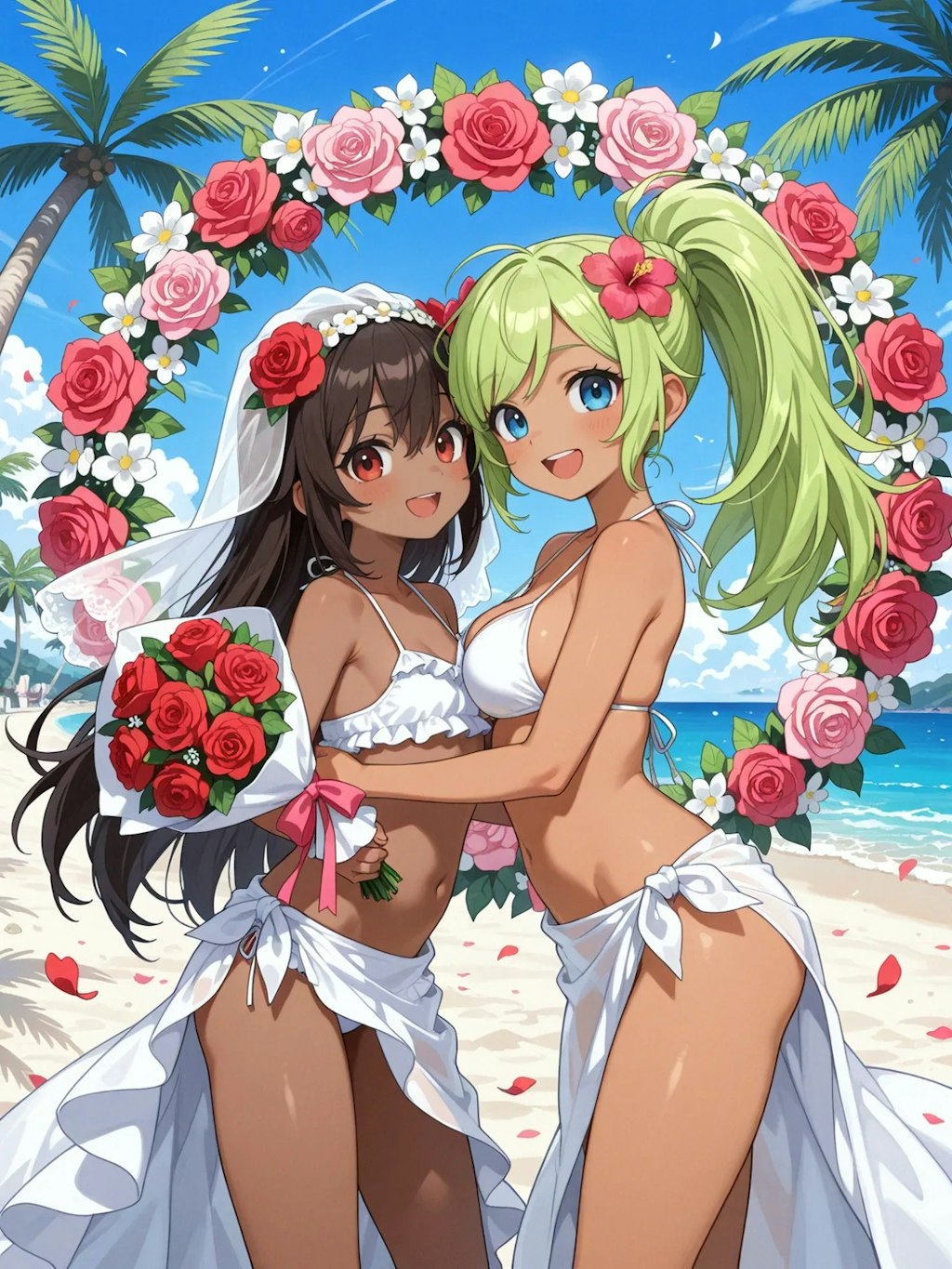 南国の花嫁たち