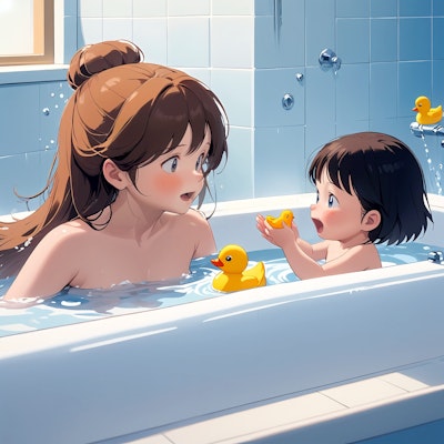 ママとお風呂