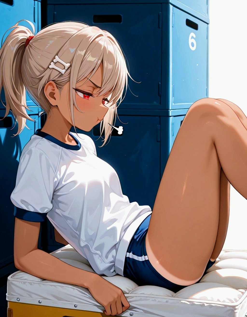おにくちゃん🍖跳び箱チャレンジ