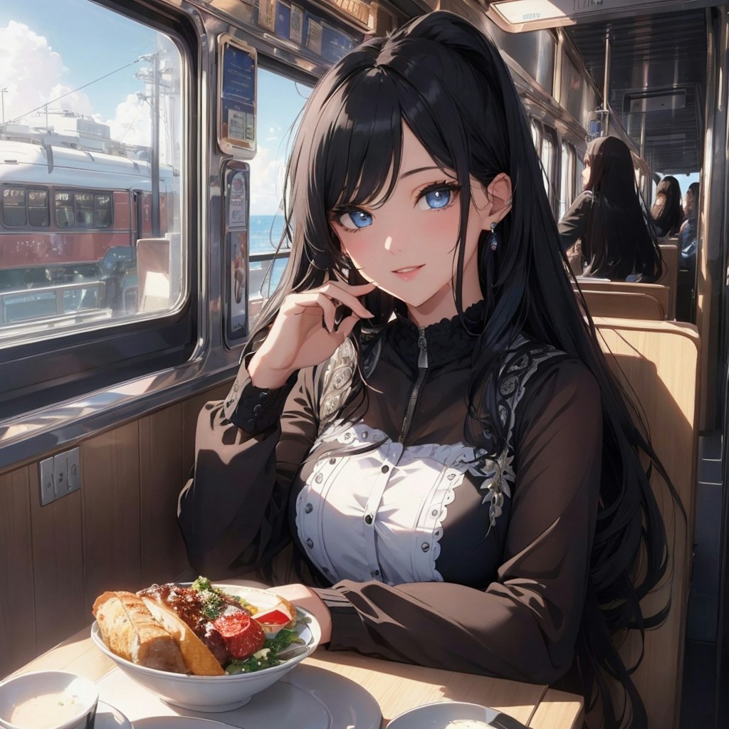 今日は食堂車の日