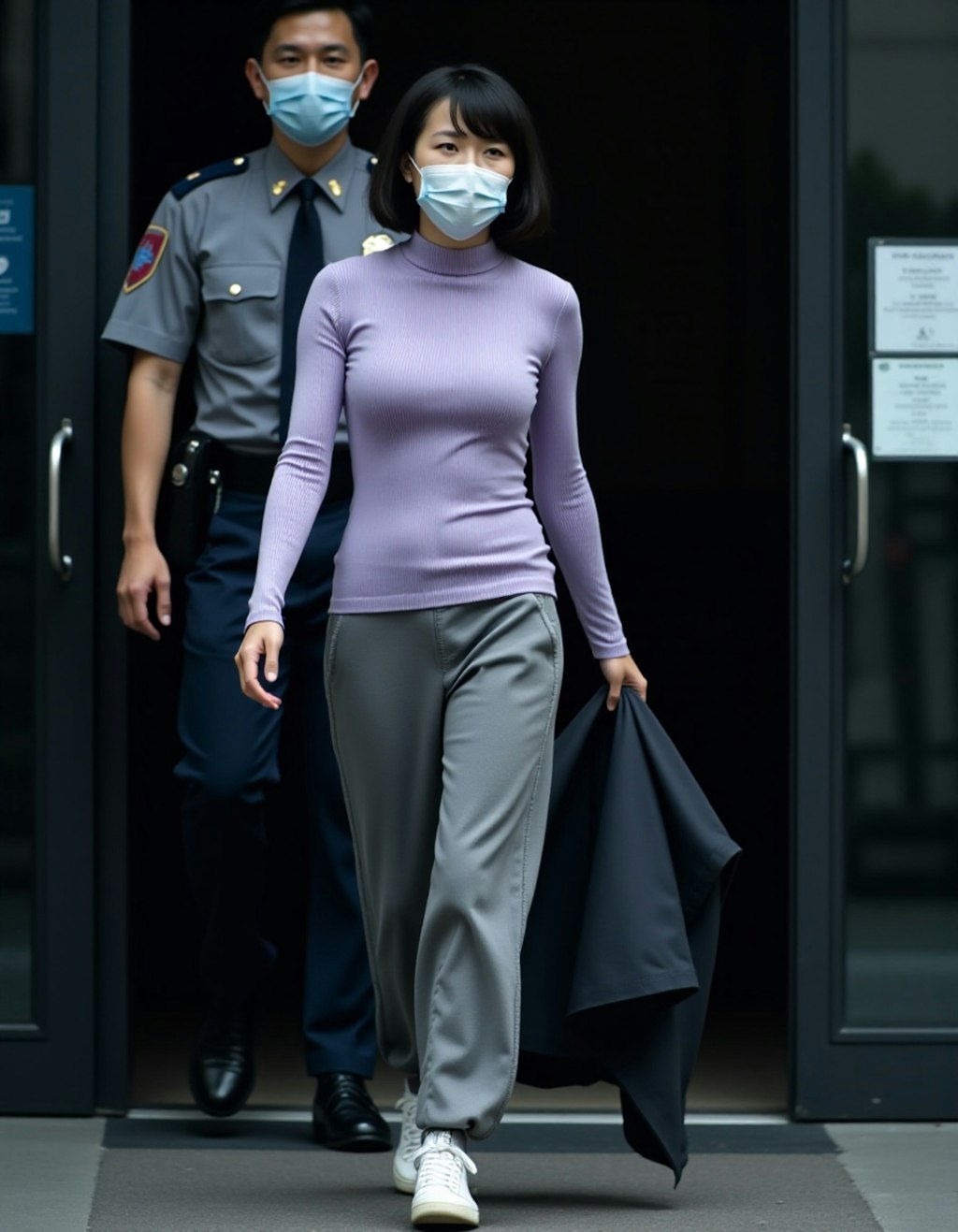 ニット熟女