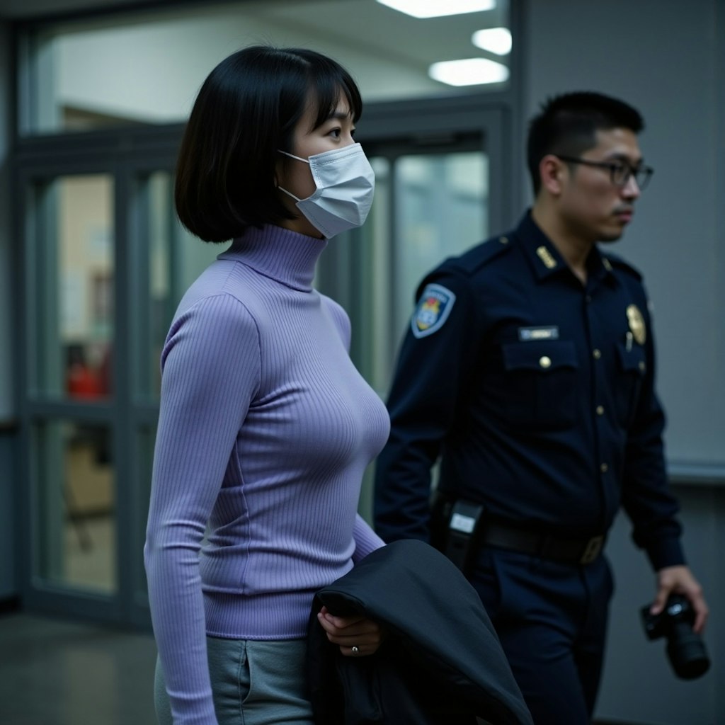 ニット熟女