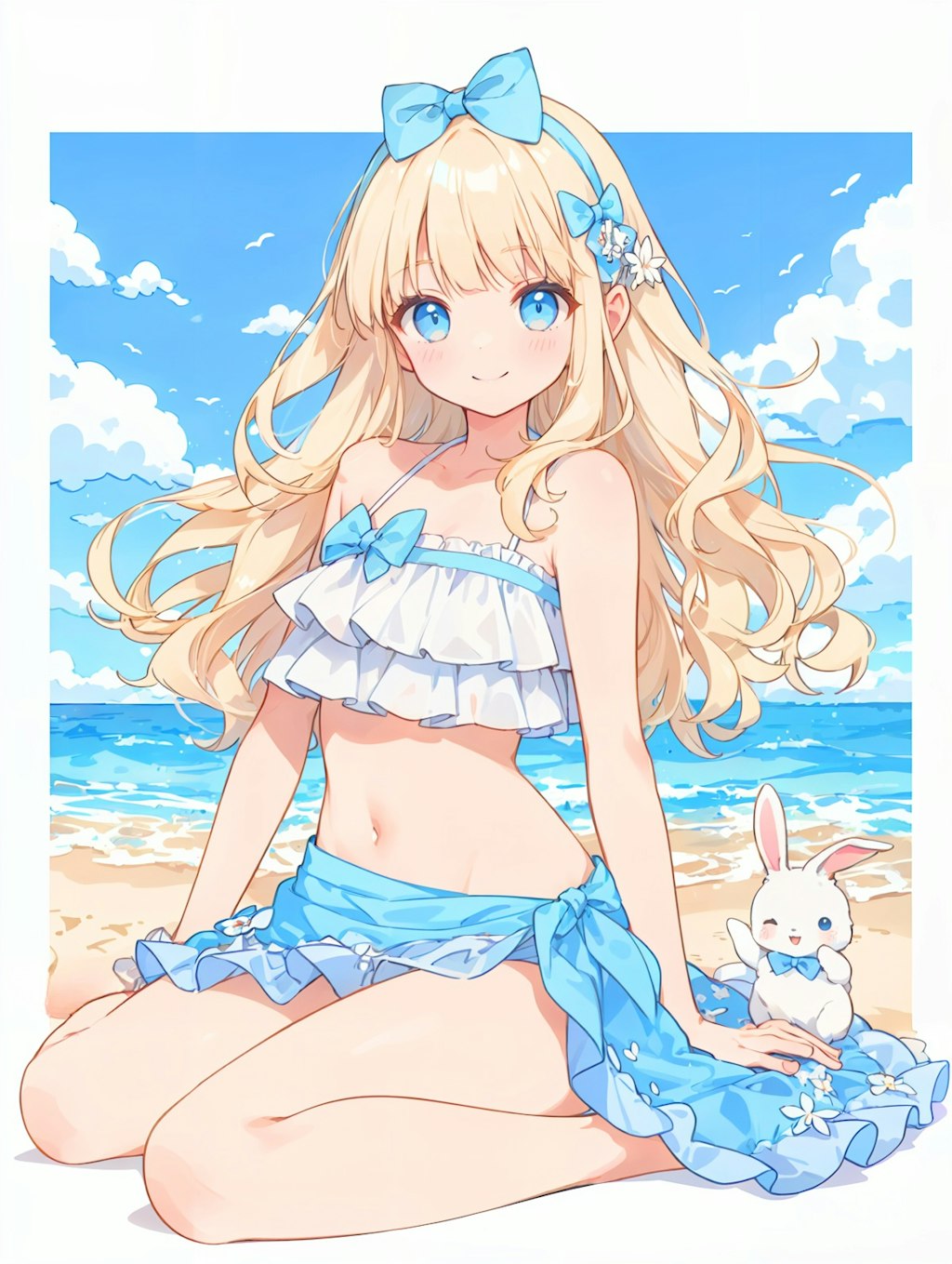 Alice in Summer Beach