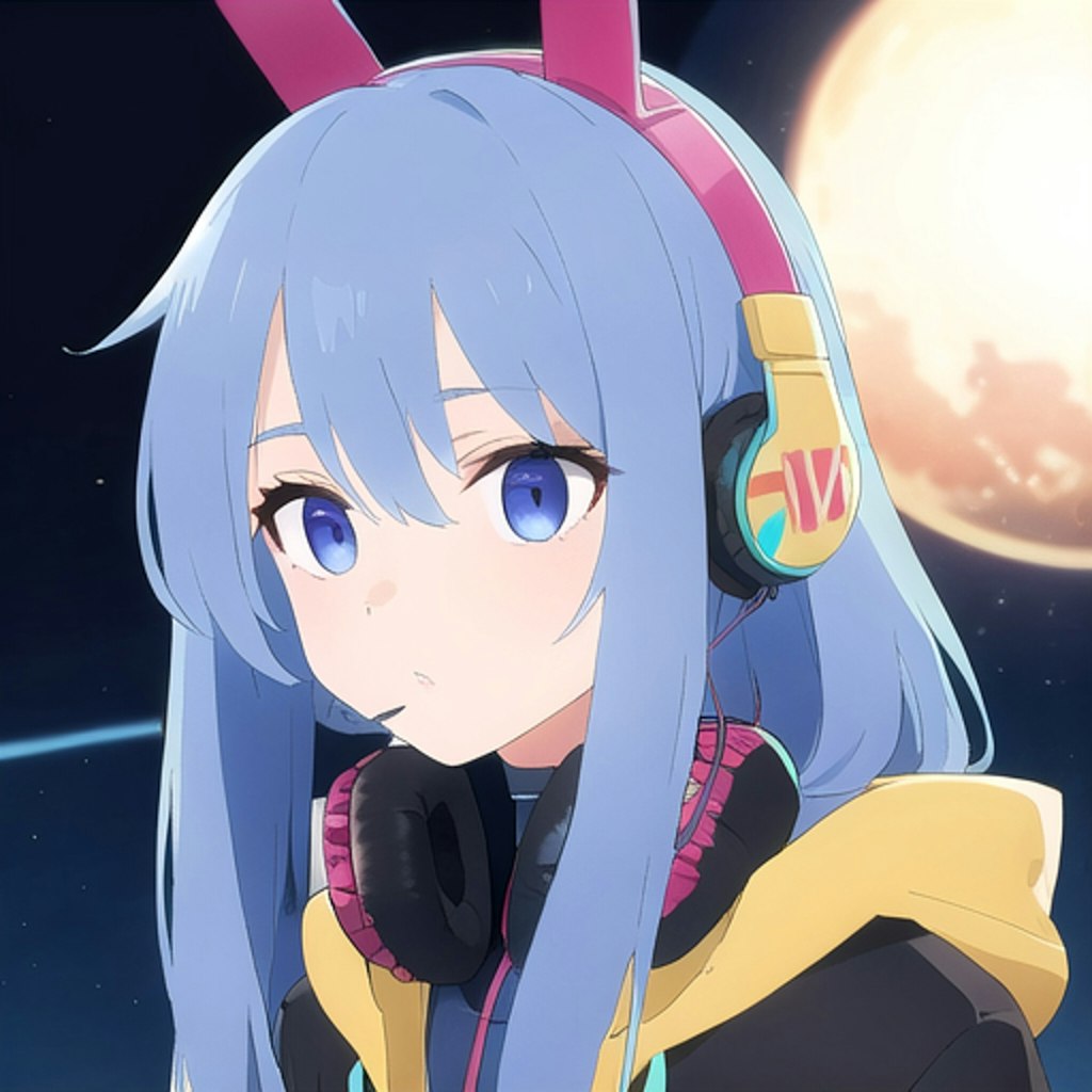 呪文≪headphones≫のみで生成してみた。