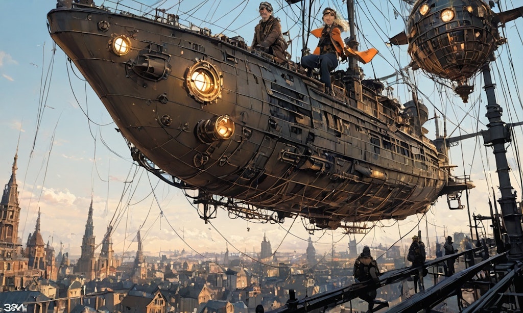 Air ship adventure