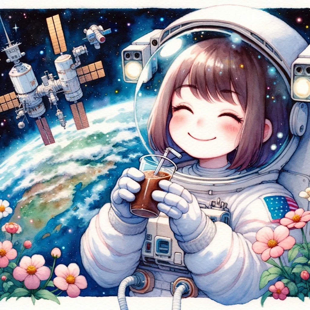 宇宙のカフェタイム