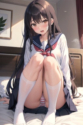 パンツを見せてくれる女の子