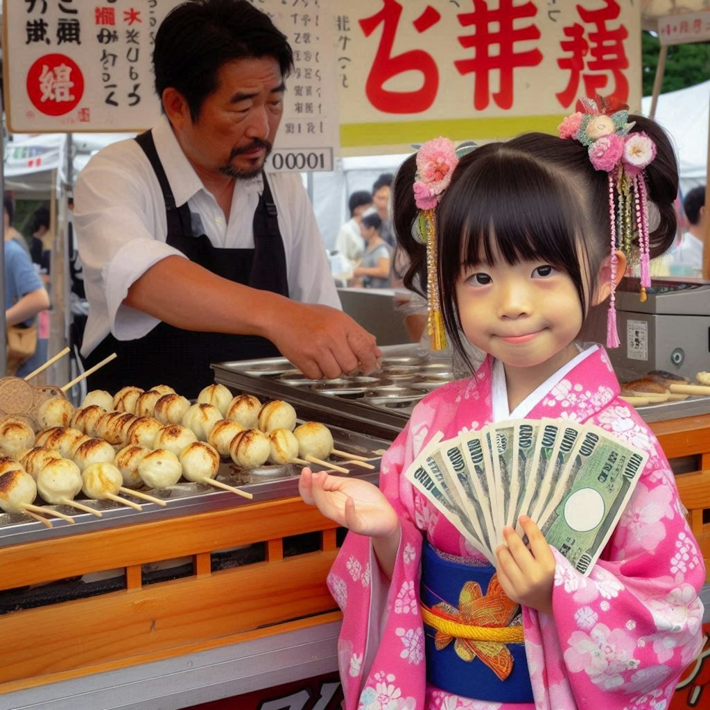 たこ焼き３００万円？ふーん安いでちゅね