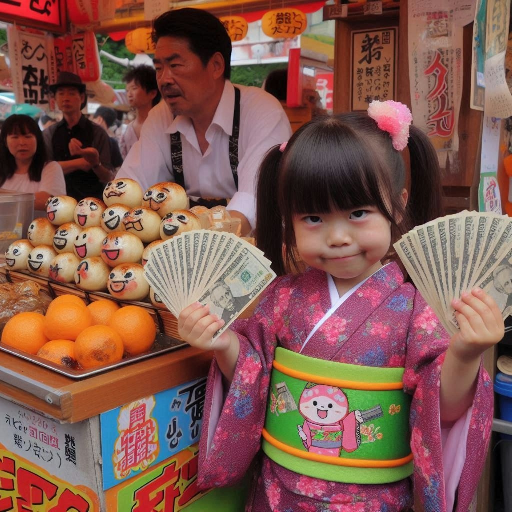 たこ焼き３００万円？ふーん安いでちゅね