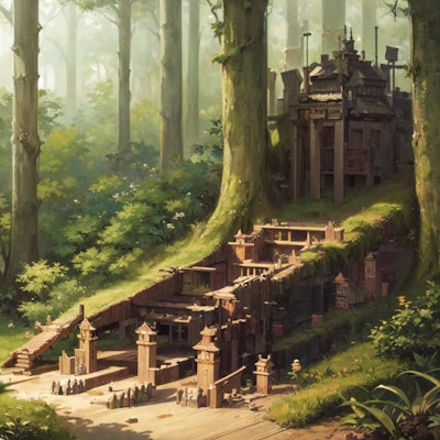 森林の大城塞