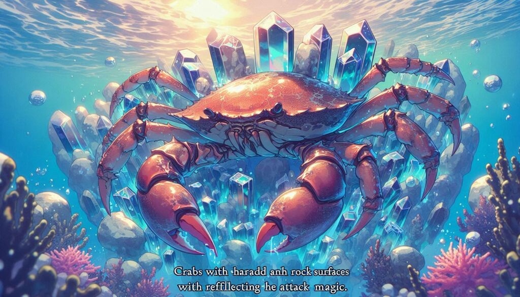 岩壁🦀、メタリック🦀、石🦀