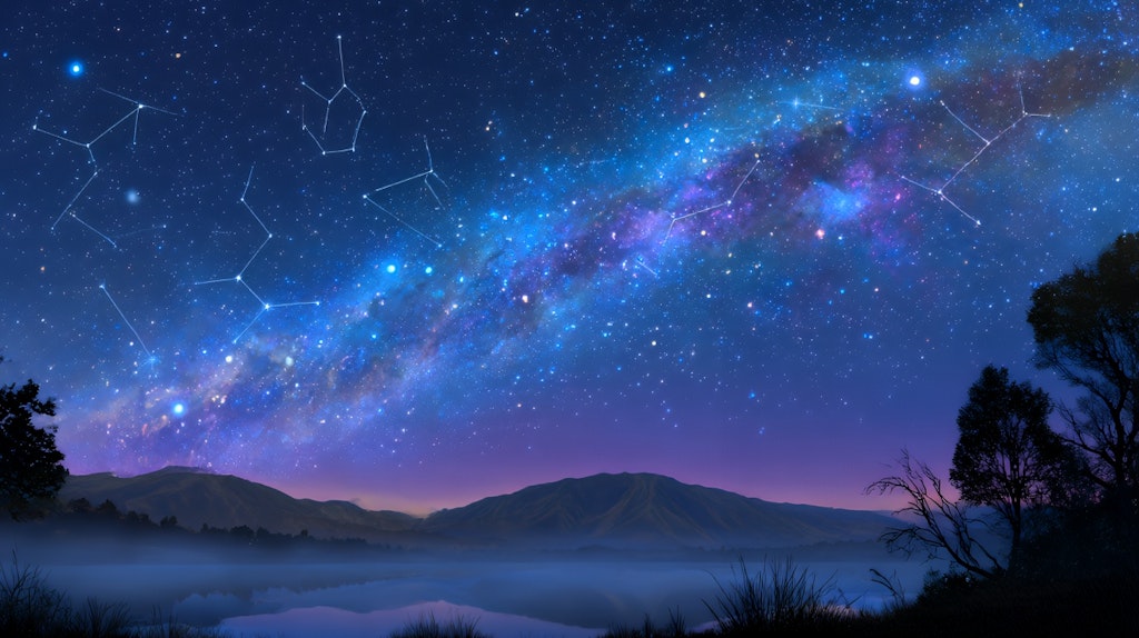 夏の夜空