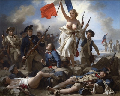 Emma stars in "The French Revolution"