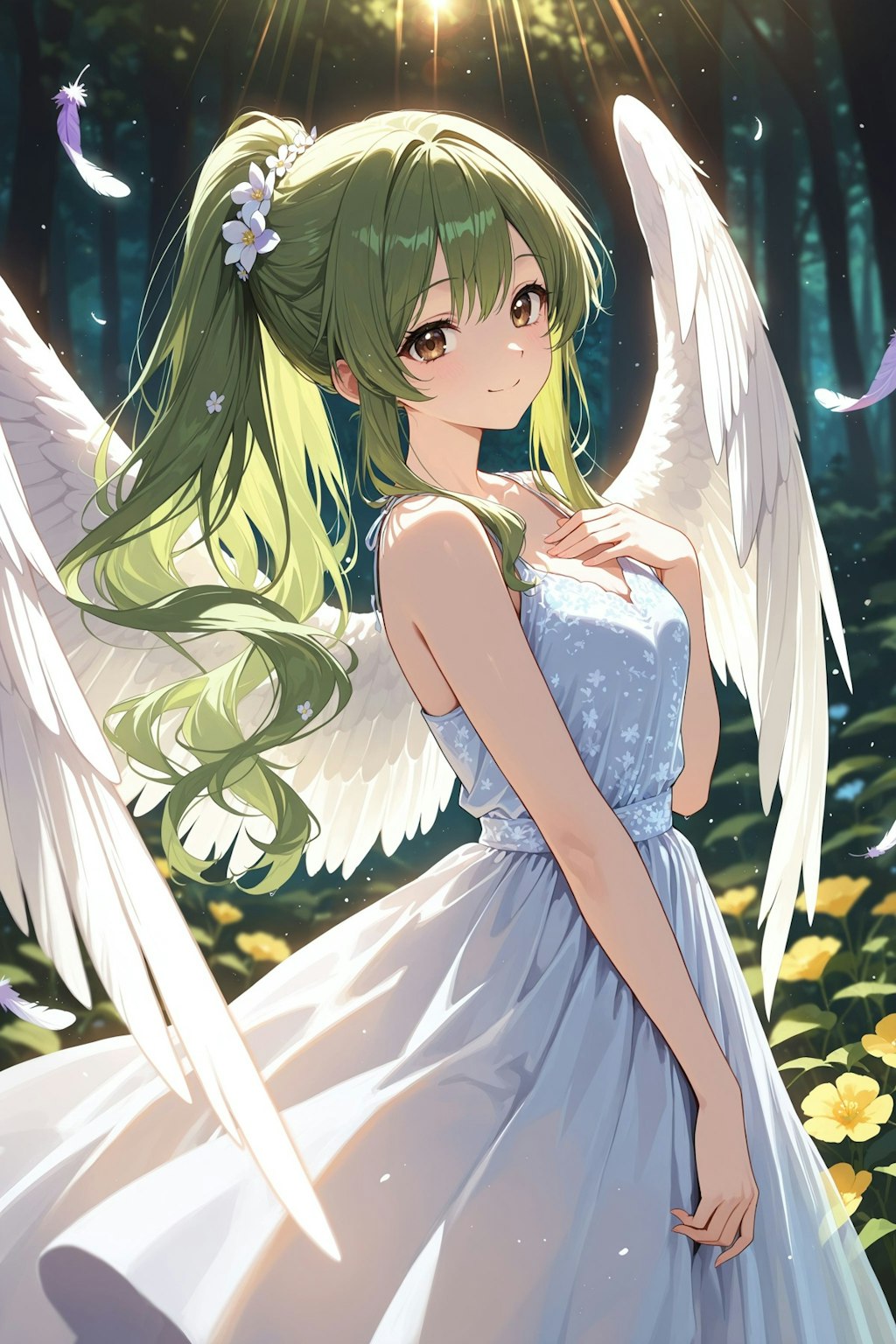 天使さん頑張ります