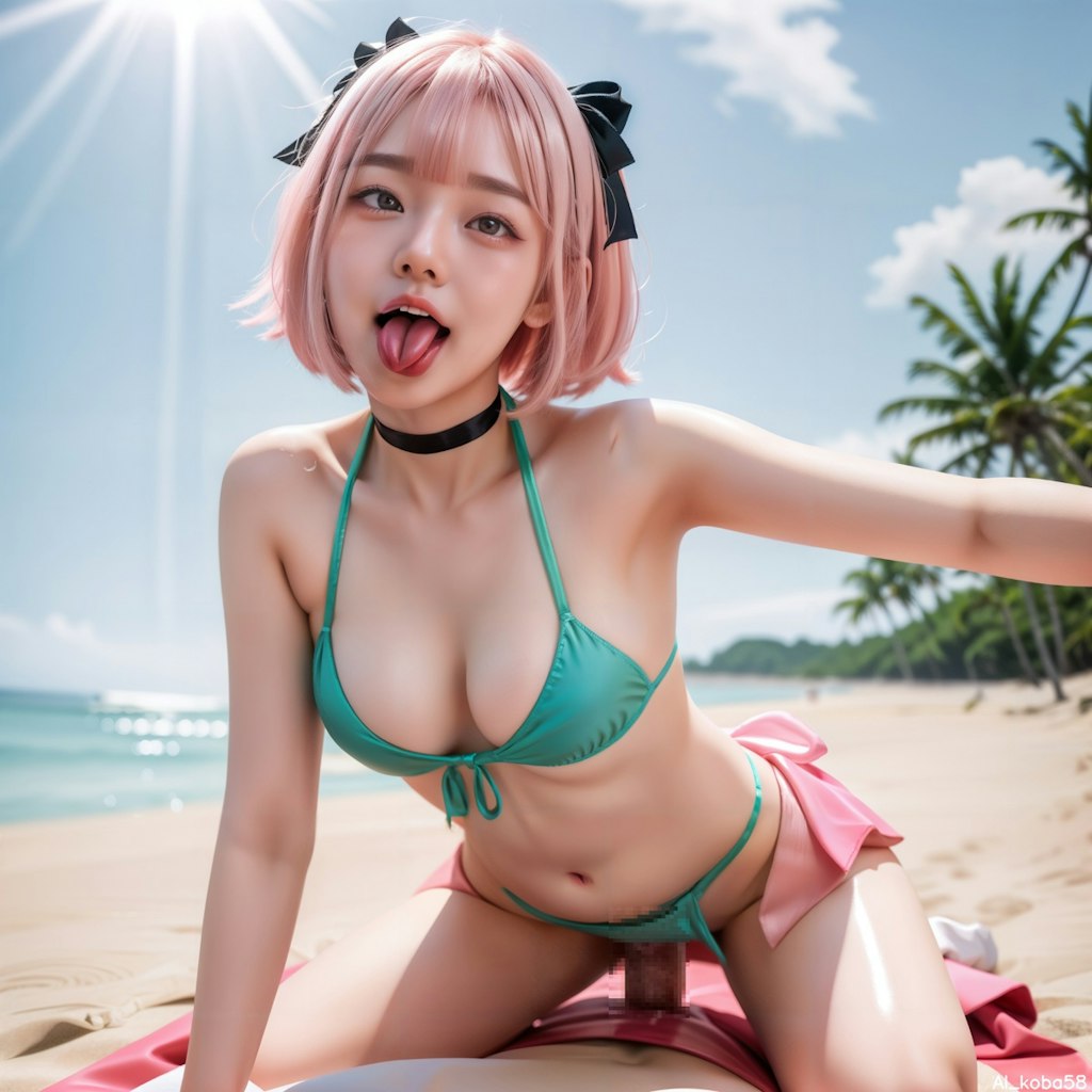 Vol3_bikini+sarong skirt NSFW