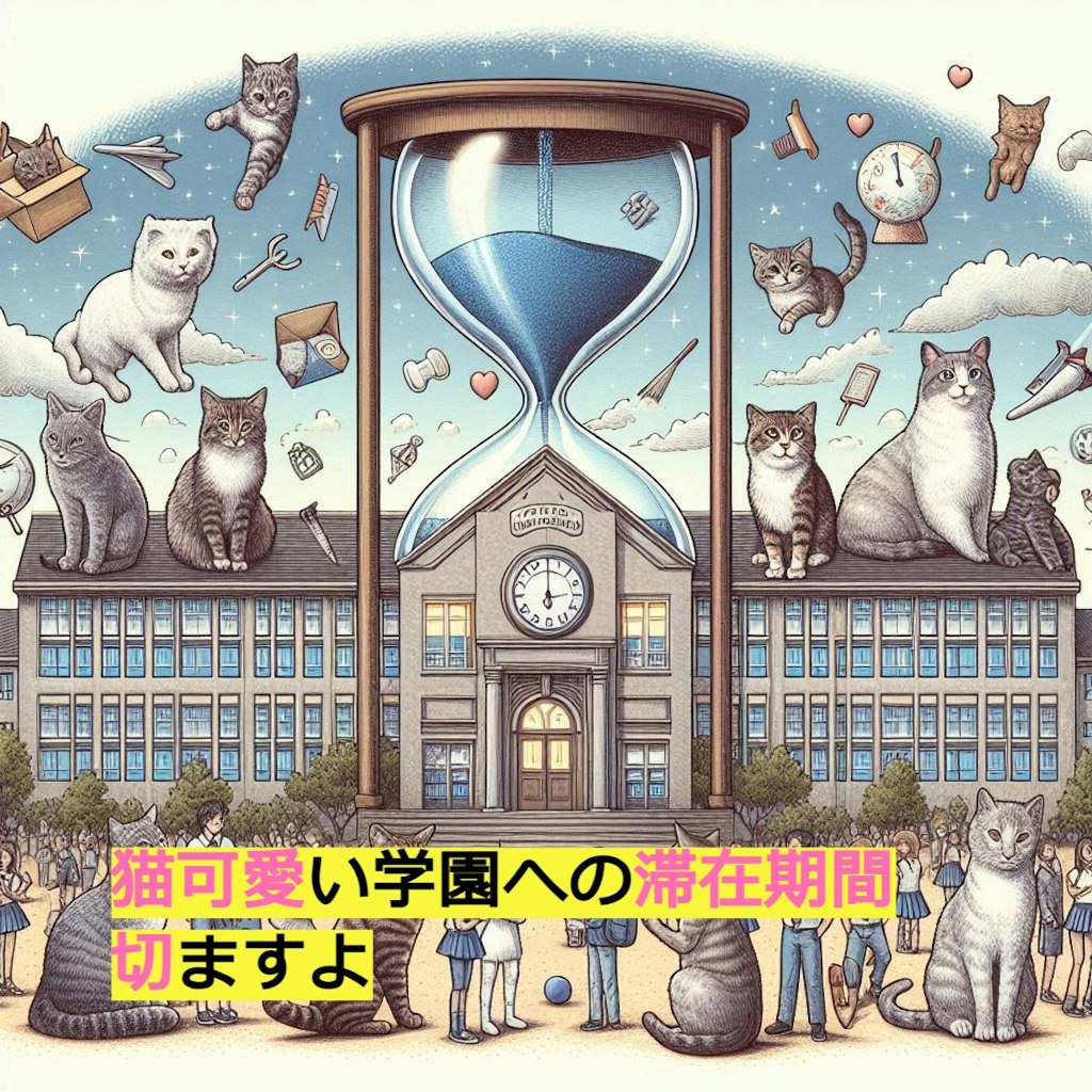 (缶)ねこなみの最終問題　[猫可愛い学園の入〇転送]12行目～15行目