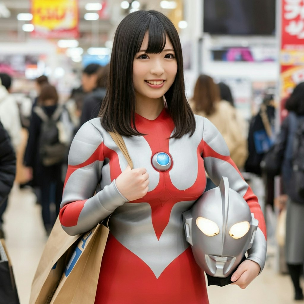 ウルトラウーマンショッピング