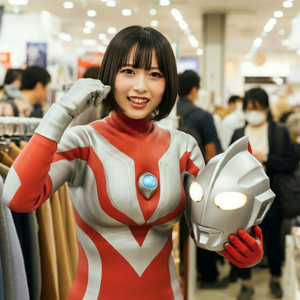 ウルトラウーマンショッピング