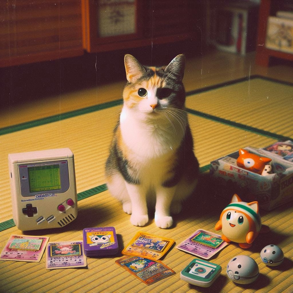 90年代に生きる猫