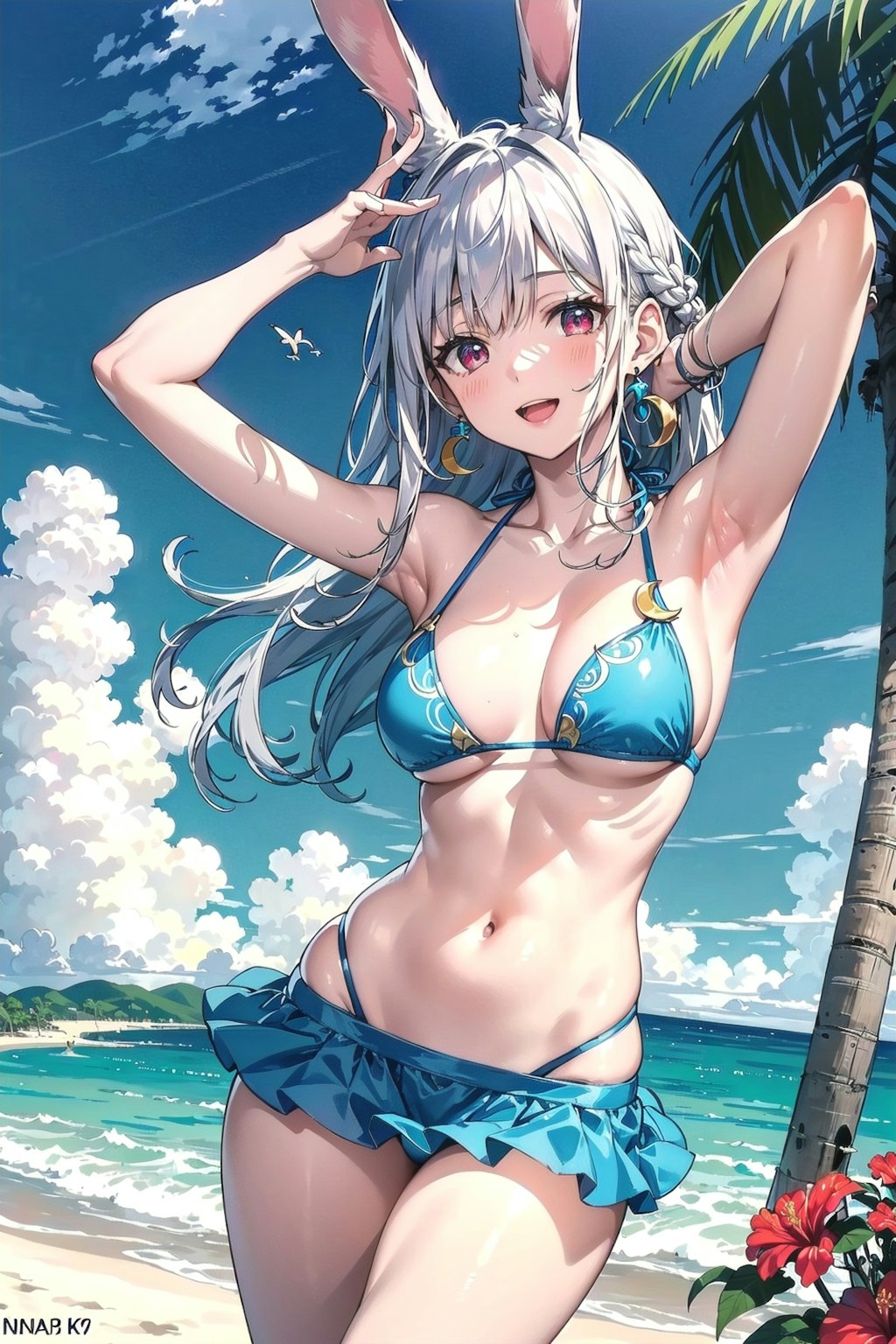 夏本番なのです🌴🌺🐰✨