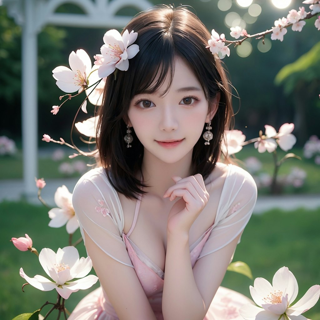 Cherry blossom Girl