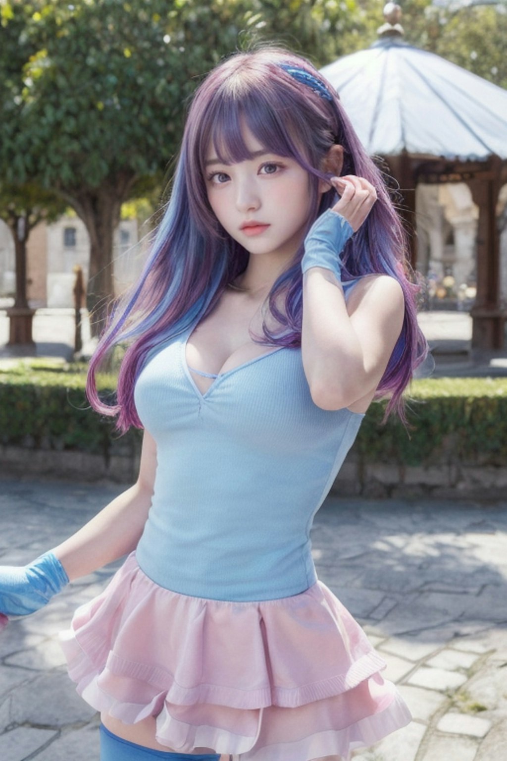曇り 午前中は時々雨っ娘ちゃん