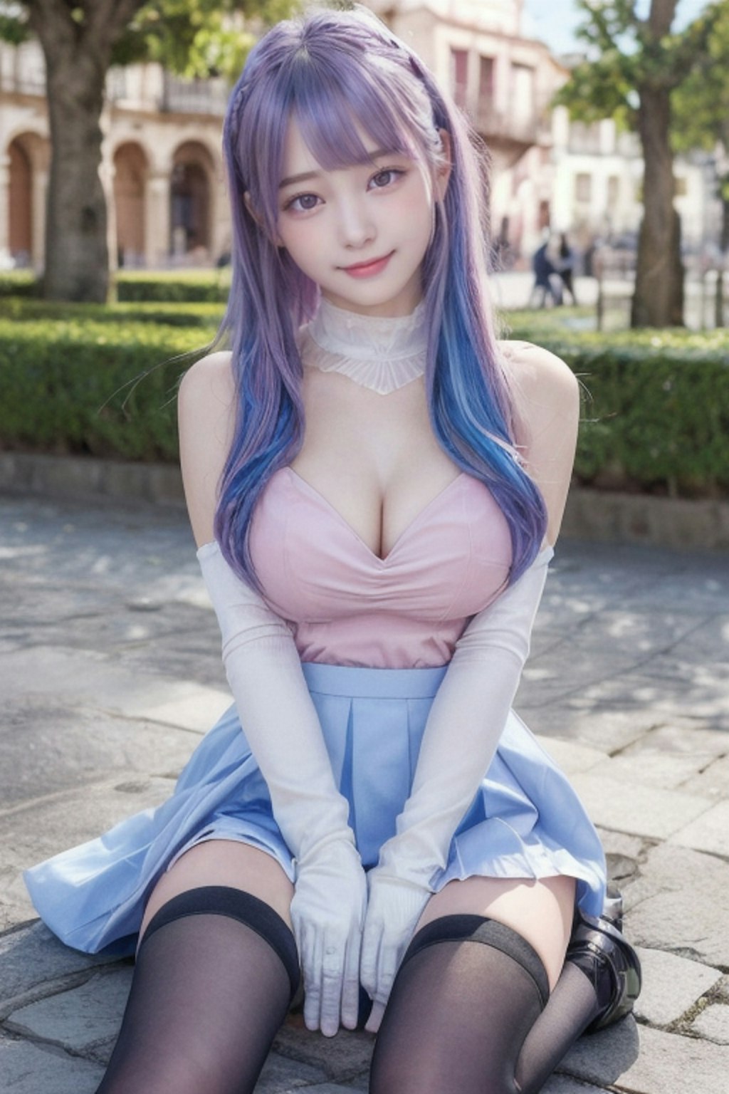 曇り 午前中は時々雨っ娘ちゃん