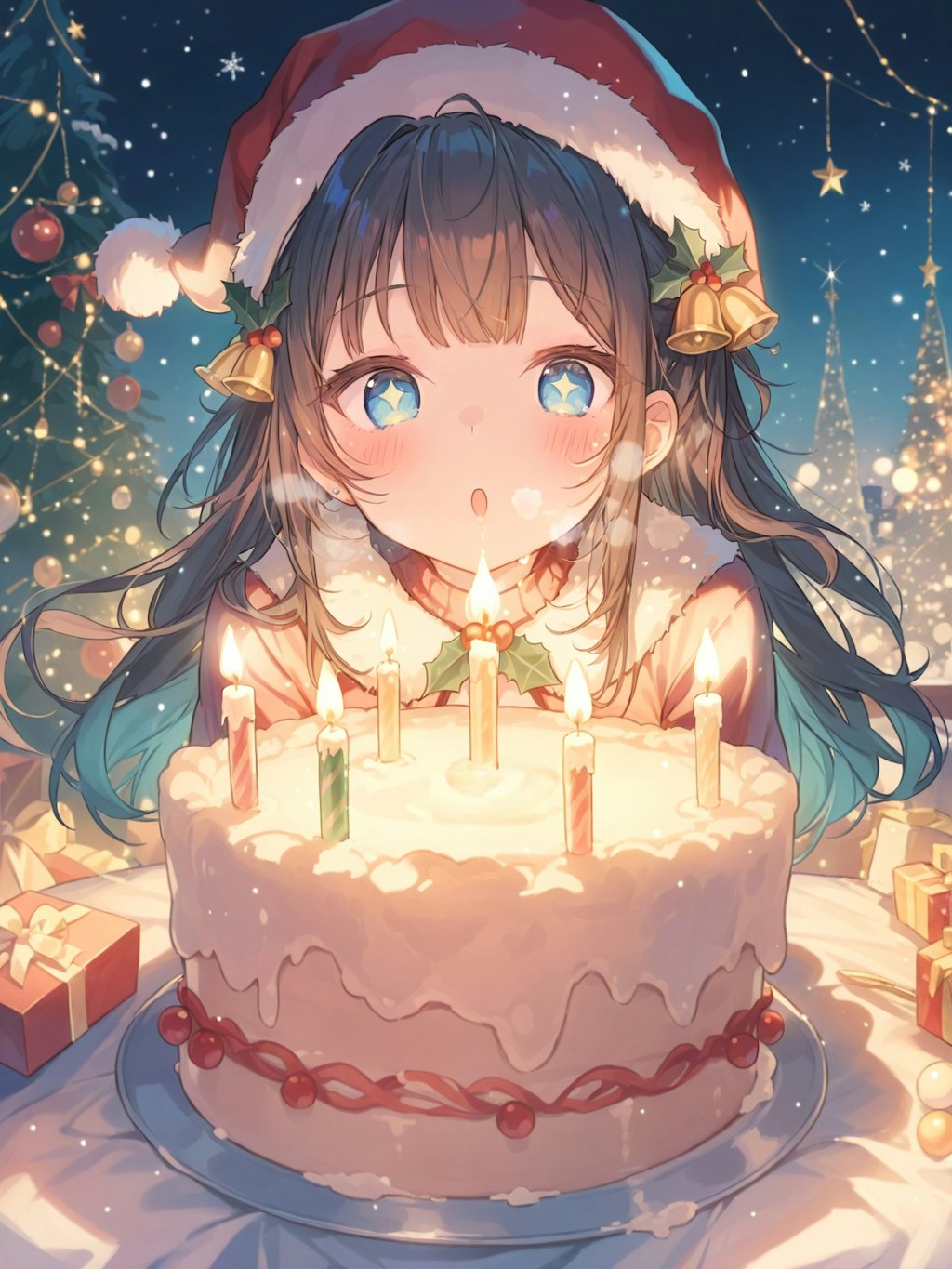 誕生日兼クリスマスパーティ