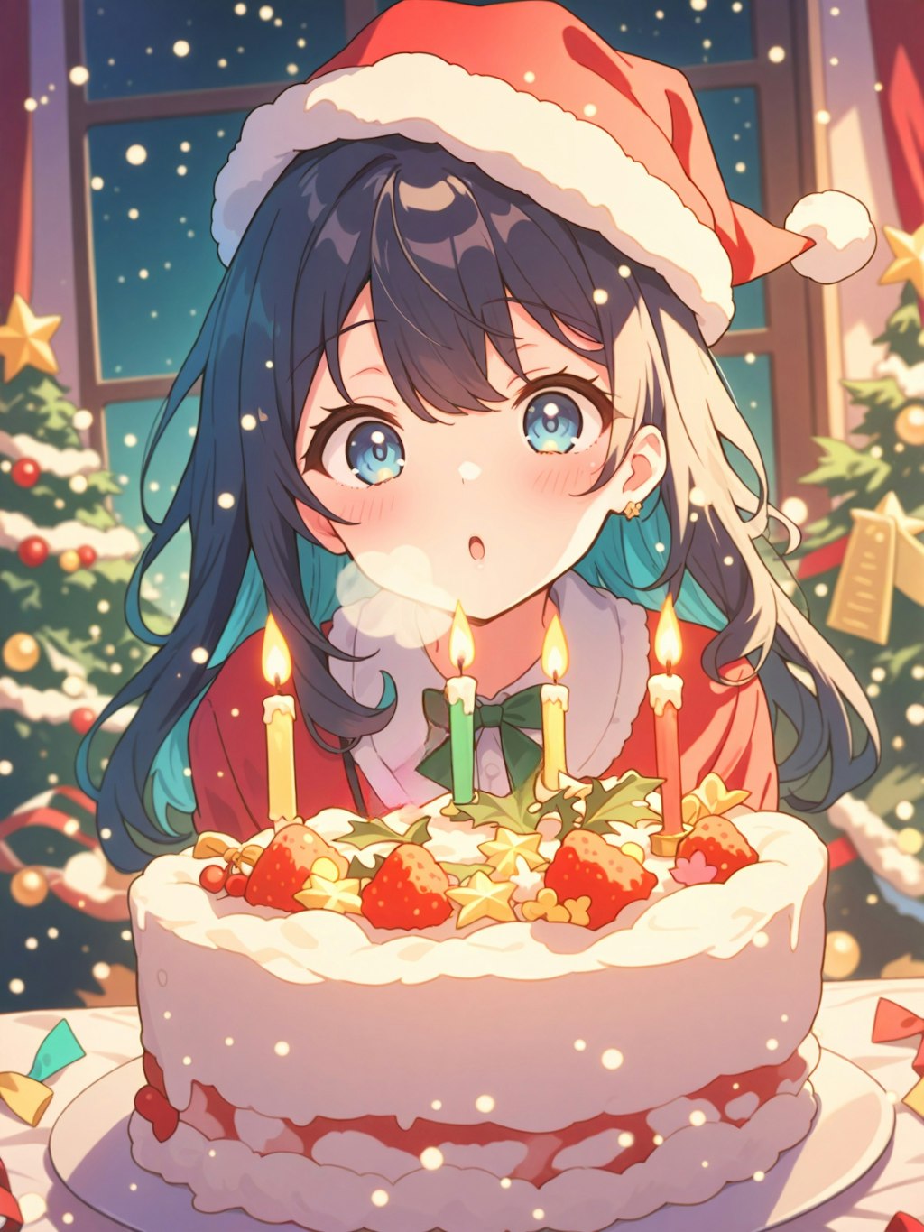 誕生日兼クリスマスパーティ