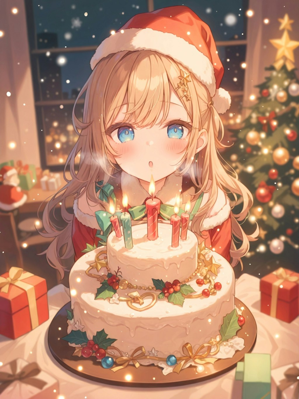 誕生日兼クリスマスパーティ