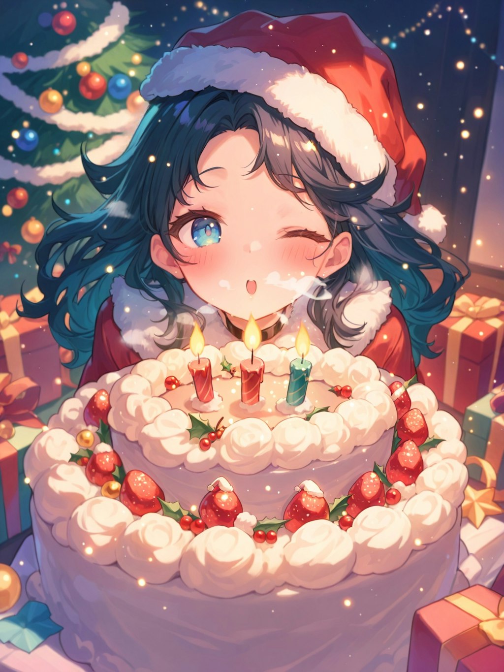 誕生日兼クリスマスパーティ