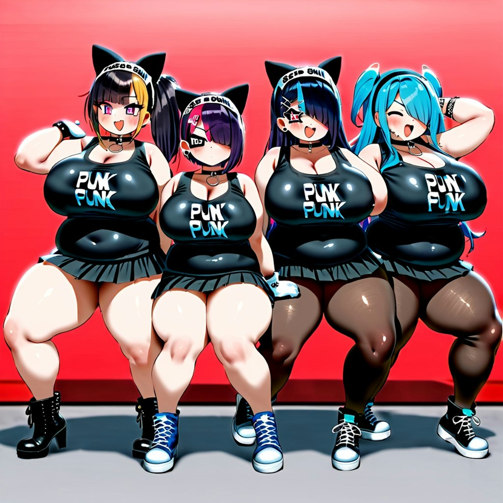 Girls Punk Band Debut! SSBBW!