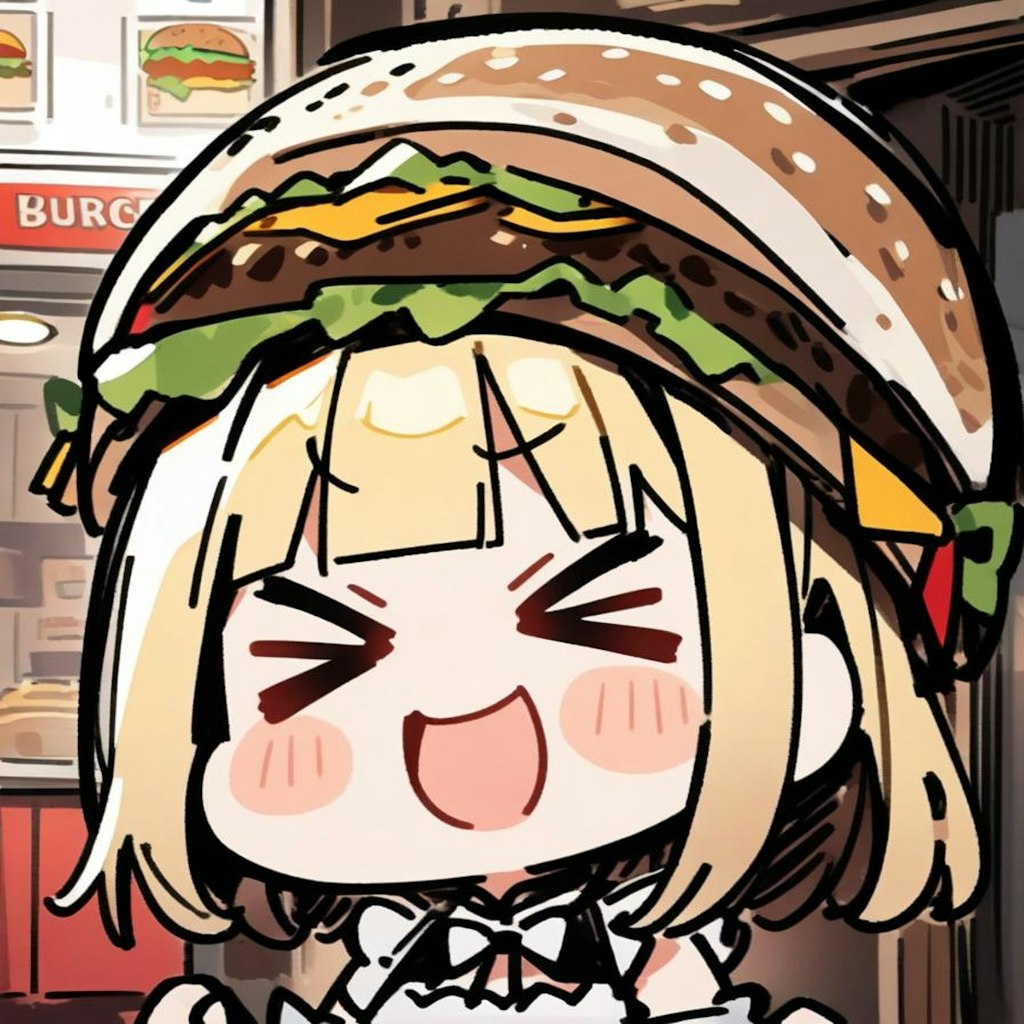 🍔歳末おバーガー祭 だよ！メイドちゃん🍔