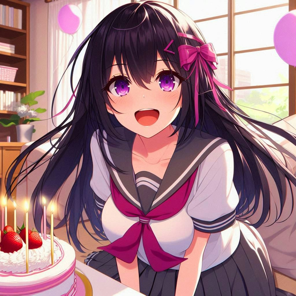 ゆるかわな！誕生日を祝う、うちの子♥その2(12枚)