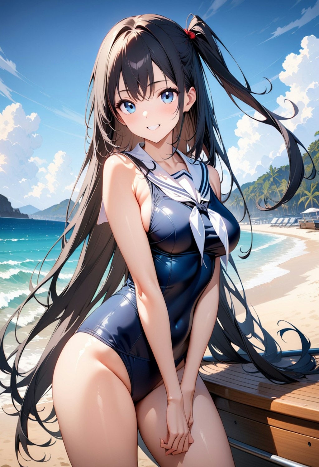 sailor swimsuit