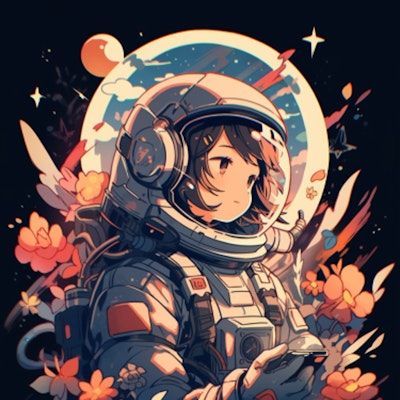 花咲き宇宙飛行士