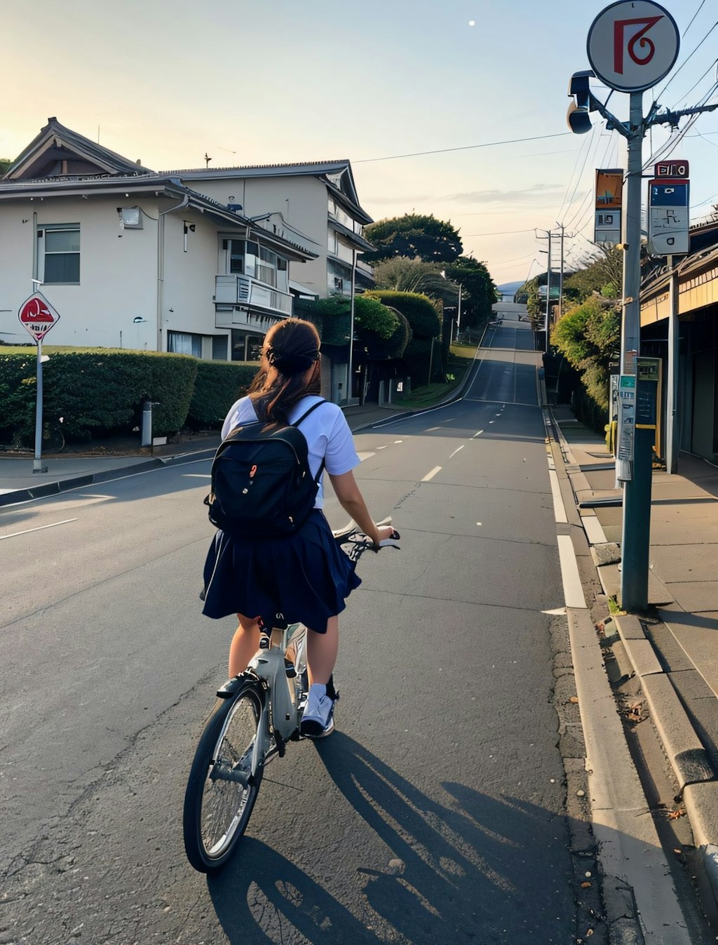 5時半の夕焼け