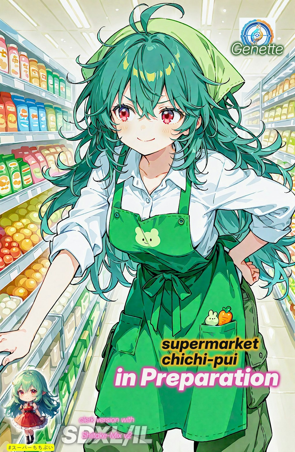 スーパーちちぷい準備中
